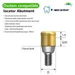 locator Abutment-Compatible with Osstem Hiossen TS - Image 3