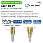 Digital Scan Body 3-in-1-Compatible with Dentium - Image 3
