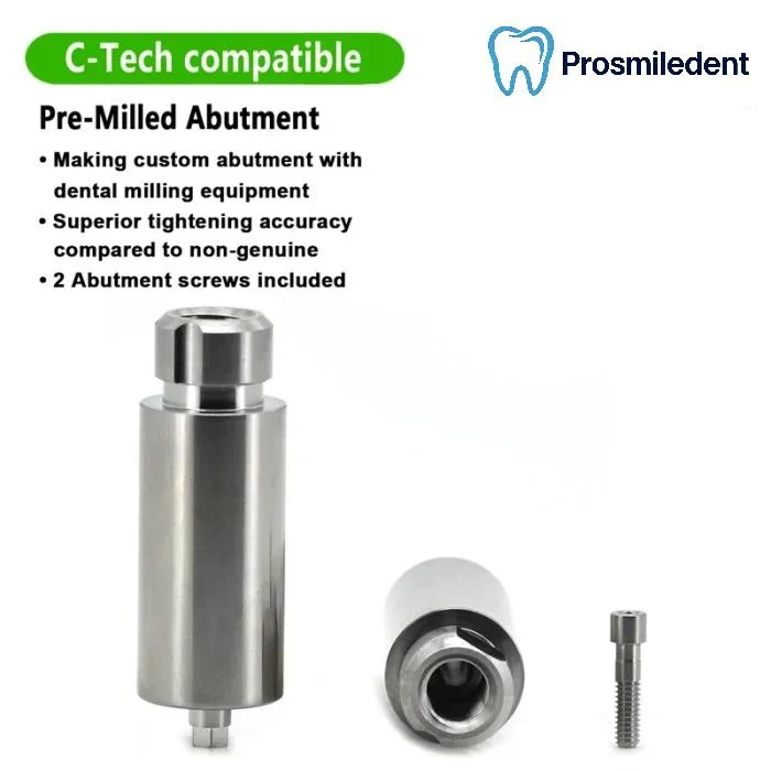 Pre-Milled Abutment-Compatible with C-Tech - Image 2