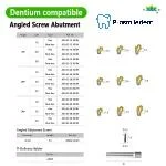 Multi Unit Angled Abutment-Compatible with Dentium SuperLine ll, SuperLine - Image 3