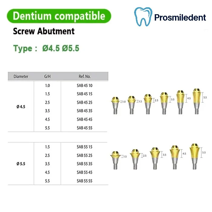 Multi Unit Straight Abutment-Compatible with Dentium SuperLine ll, SuperLine - Image 2