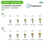 Multi Unit Straight Abutment-Compatible with Osstem - Image 2