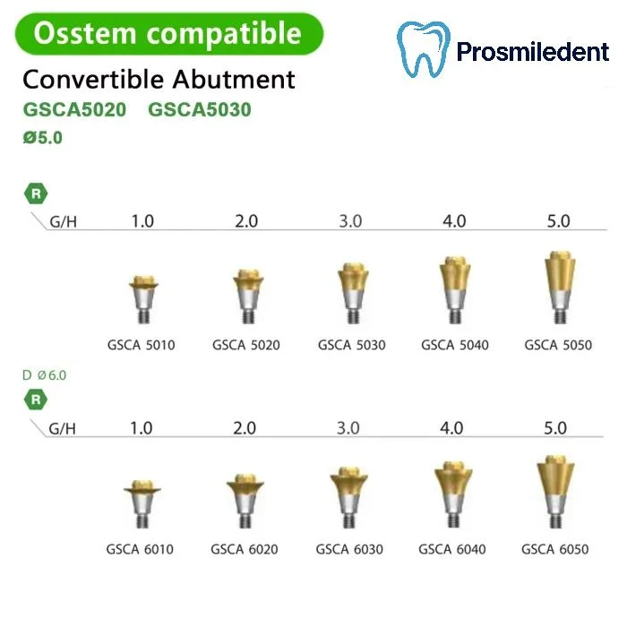 Multi Unit Straight Abutment-Compatible with Osstem - Image 2