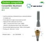 Multi Unit Straight Abutment-Compatible with Osstem - Image 3