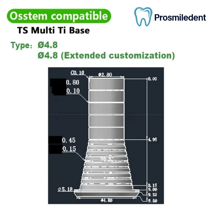 Multi Ti Base-Compatible with Osstem Hiossen TS - Image 5