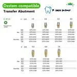 Pre-Fabricated Straight Abutment-Compatible with Osstem Hiossen TS - Image 3