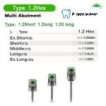 Dental implant screwdriver-Compatible with OSSTEM/DIO/T-PIus/3I/Megagen/ICM/NEO/SNUC/WaRaNTEC/C-TECH - Image 2