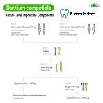 Closed Tray Impression Coping-Compatible with Dentium SuperLine ll, SuperLine - Image 3