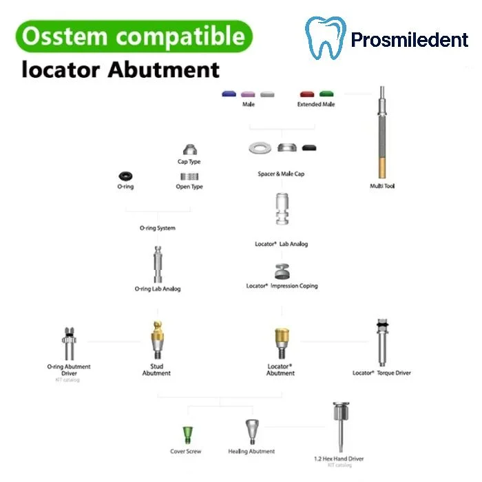 locator Abutment-Compatible with Osstem Hiossen TS - Image 4