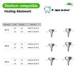 Healing Abutment-Compatible with Dentium SuperLine ll, SuperLine - Image 3