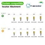 locator Abutment-Compatible with Osstem Hiossen TS - Image 2