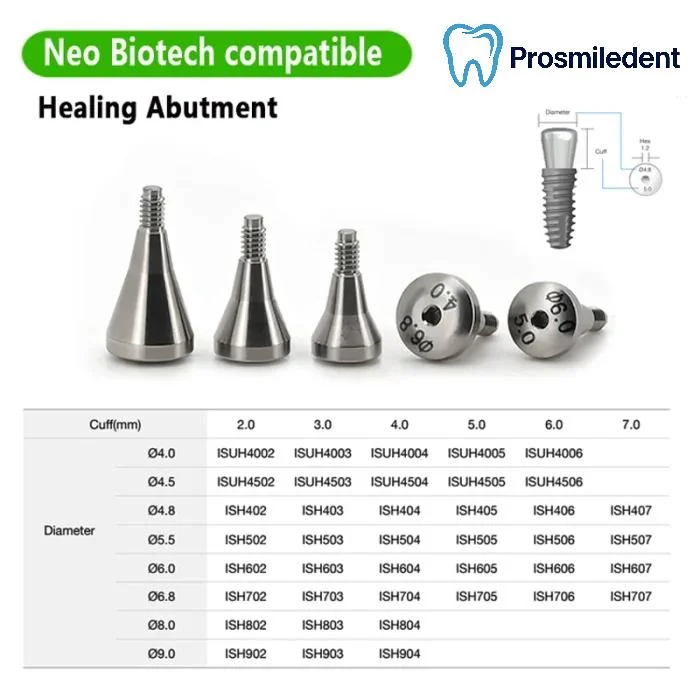 Healing Abutment-Compatible with Neo Biotech - Image 2