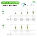 Pre-Fabricated Straight Abutment-Compatible with Osstem Hiossen TS - Image 4