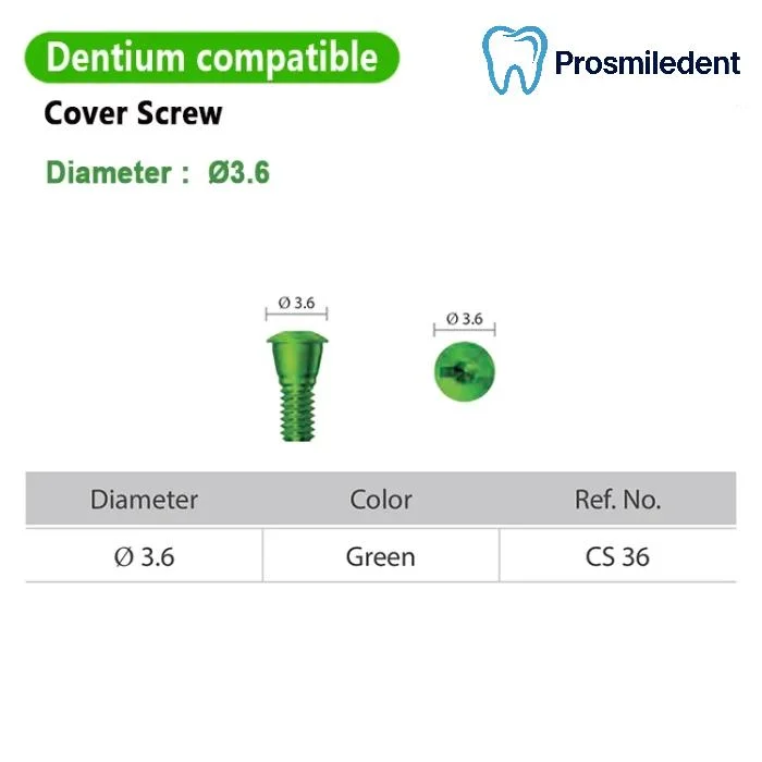 Cover Screw-Compatible with Dentium SuperLine ll, SuperLine - Image 2