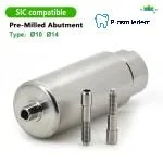 Pre-Milled Abutment-Compatible with SIC - Image 5