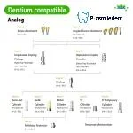 Multi-unit Lab Analog-Compatible with Dentium SuperLine ll, SuperLine - Image 3