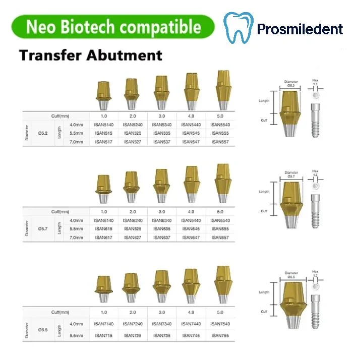 Transfer Abutment-Compatible with Neo Biotech - Image 5