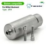 Pre-Milled Abutment-Compatible with Biotem - Image 4