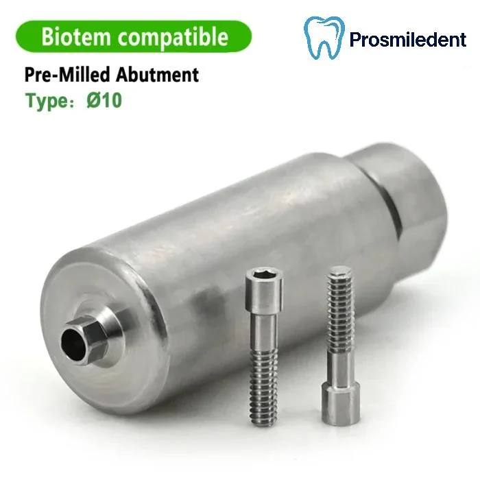 Pre-Milled Abutment-Compatible with Biotem - Image 4