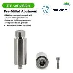 Pre-Milled Abutment-Compatible with B.B. - Image 2