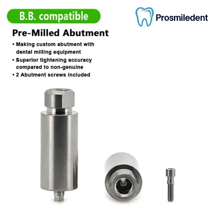Pre-Milled Abutment-Compatible with B.B. - Image 2