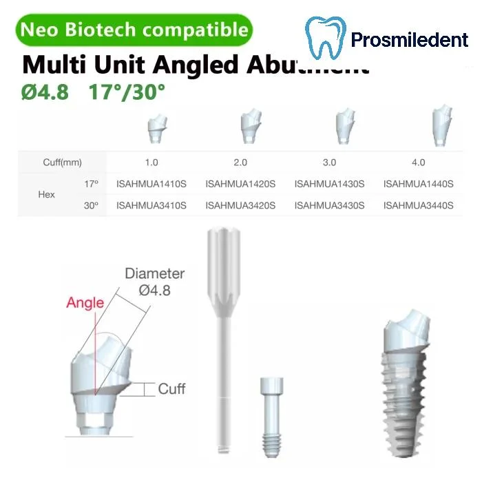 Multi Angled Abutment-Compatible with Neo Biotech - Image 2