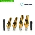 Pre-Fabricated Angled Abutment-Compatible with Osstem Hiossen TS