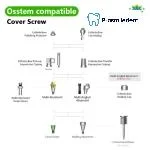 Cover Screw-Compatible with Osstem Hiossen TS - Image 4