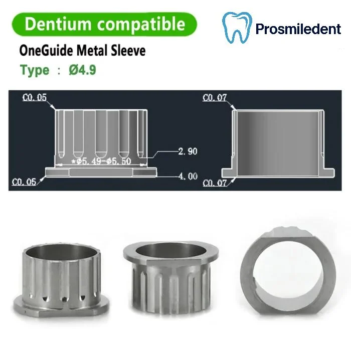 One Guide Metal Sleeve-Compatible with Dentium SuperLine ll, SuperLine - Image 2