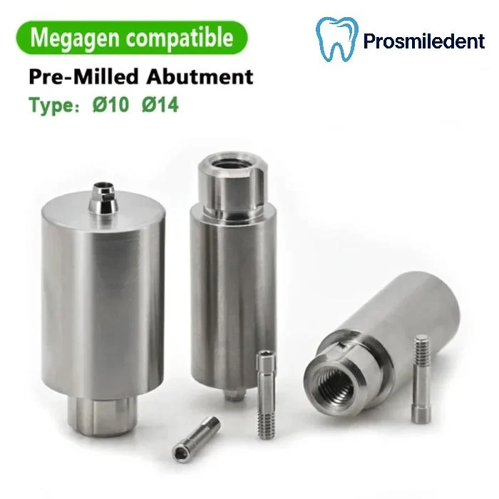 Pre-Milled Abutment-Compatible with Megagen - Image 3
