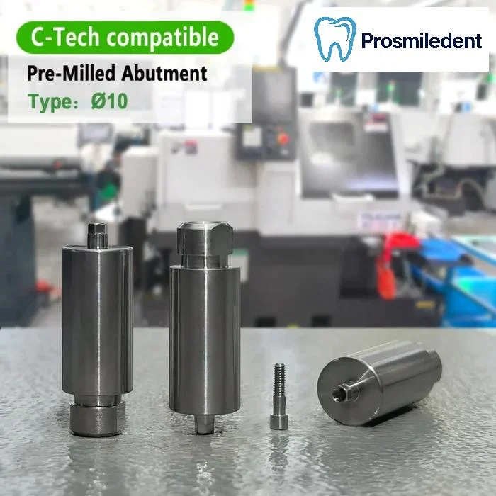Pre-Milled Abutment-Compatible with C-Tech - Image 6