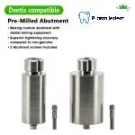 Pre-Milled Abutment-Compatible with Dentis - Image 2