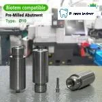 Pre-Milled Abutment-Compatible with Biotem - Image 6