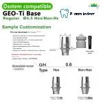 Dual Milling Abutment-Compatible with Osstem - Image 4
