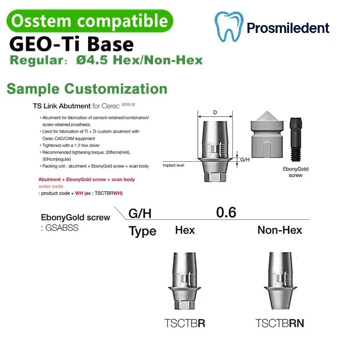 Dual Milling Abutment-Compatible with Osstem - Image 4
