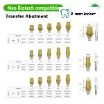 Transfer Abutment-Compatible with Neo Biotech - Image 3