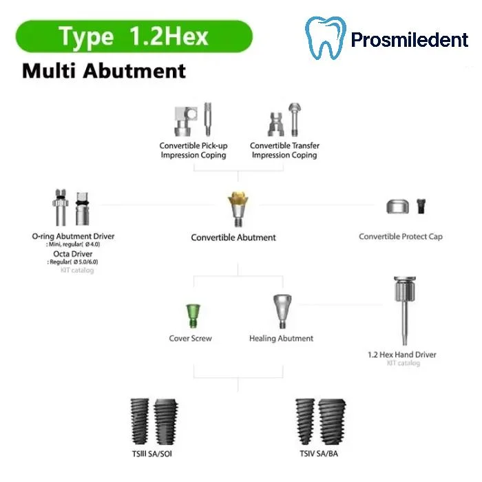 Dental implant screwdriver-Compatible with OSSTEM/DIO/T-PIus/3I/Megagen/ICM/NEO/SNUC/WaRaNTEC/C-TECH - Image 3