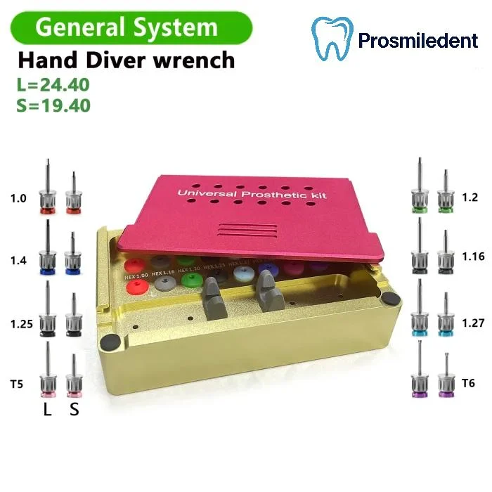 Dental Implant Complete Surgical Instruments & Torque Wrench Kit - Image 2