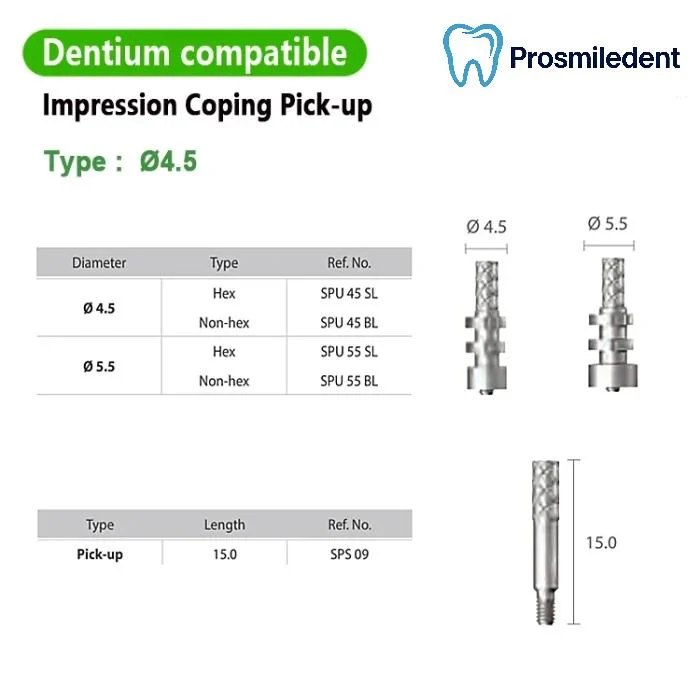 Multi Open Tray Impression Copin-Compatible with Dentium SuperLine ll, SuperLine - Image 2
