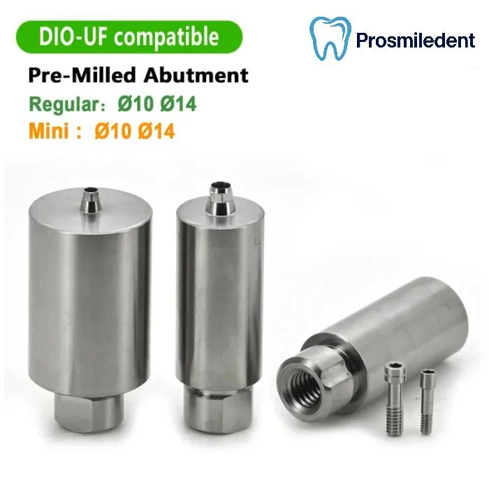 Pre-Milled Abutment-Compatible with DIO-UF - Image 3