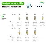 Pre-Fabricated Straight Abutment-Compatible with Osstem Hiossen TS - Image 2