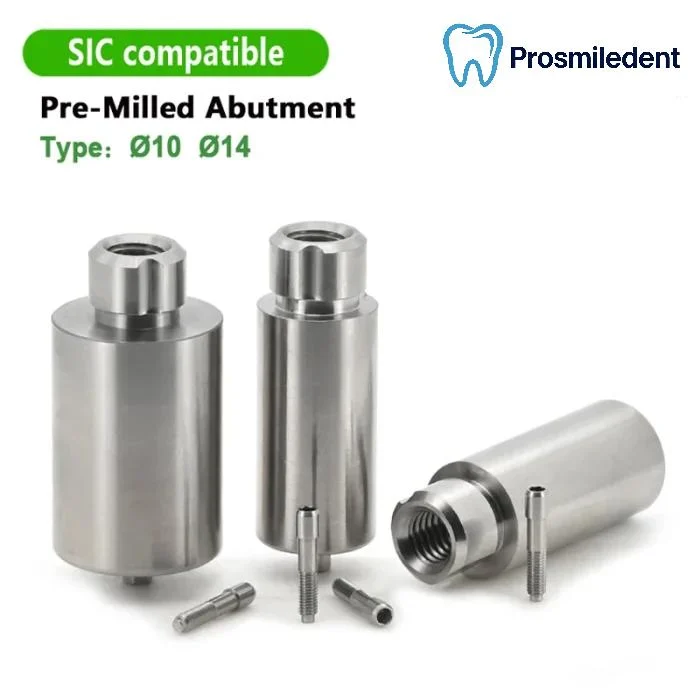 Pre-Milled Abutment-Compatible with SIC - Image 3