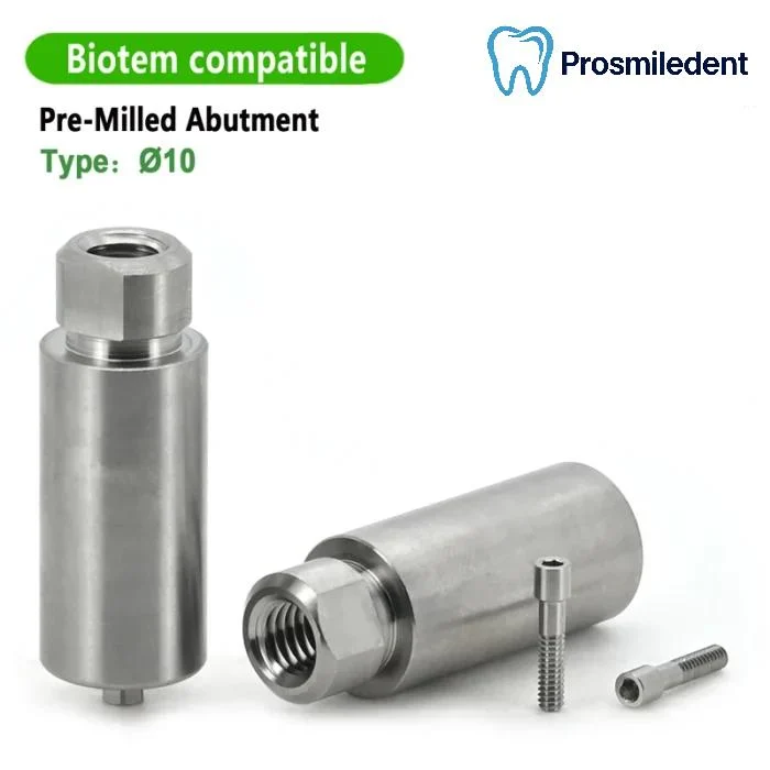 Pre-Milled Abutment-Compatible with Biotem - Image 3