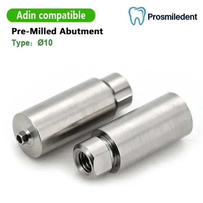 Pre-Milled Abutment-Compatible with Adin - Image 4
