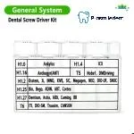 Universal 8 Pieces Set Dental Implant Screw Drivers Kit - Image 2