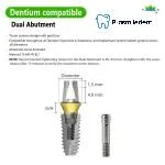 Multi-unit Straight Abutment-Compatible with Dentium SuperLine ll, SuperLine - Image 4