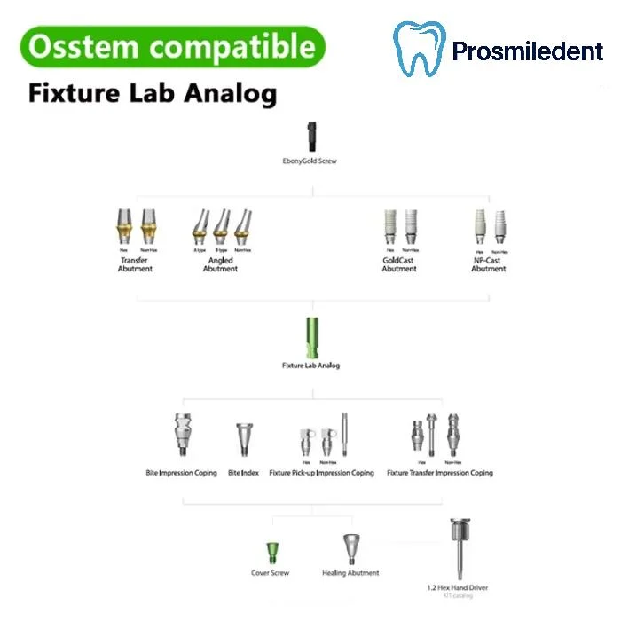 Lab Analog-Compatible with Osstem Hiossen TS - Image 3