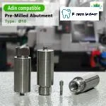 Pre-Milled Abutment-Compatible with Adin - Image 6