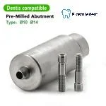 Pre-Milled Abutment-Compatible with Dentis - Image 4