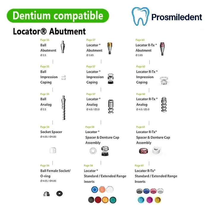 Locator Abutment-Compatible with Dentium SuperLine ll, SuperLine - Image 4
